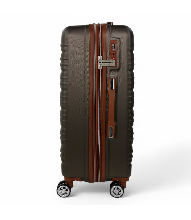 Armidale Medium Hard Shell Suitcase in Coffee