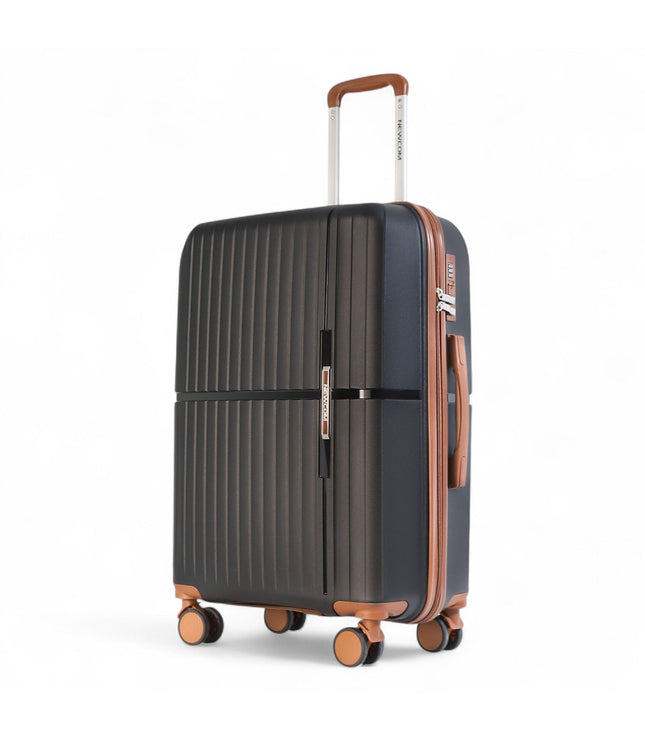 Corowa Medium Hard Shell Suitcase in Black