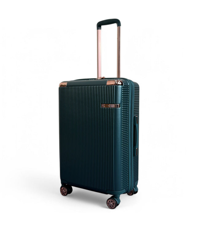 Cowra Medium Hard Shell Suitcase in Dark Green
