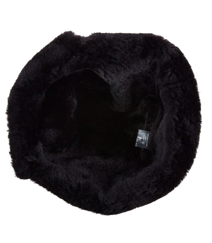 Mens Brown RAF Aviator Suede Sheepskin B-55 Trapper Hat Winter Warm Leather Navigator Hat