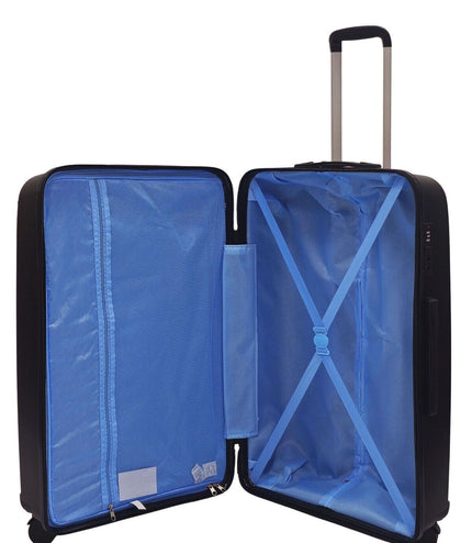 Acton Large Hard Shell Suitcase in Black