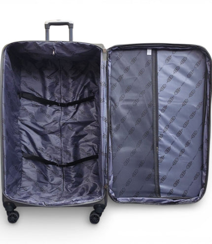 Nagoya X-Large Soft Shell Suitcase in Grey