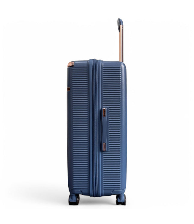 Cowra Large Hard Shell Suitcase in Navy Blue