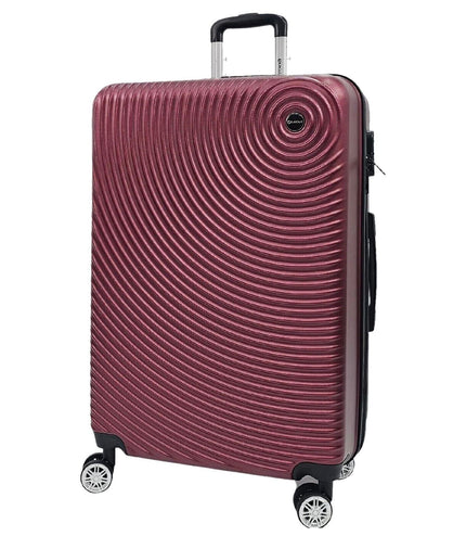 Chorley Extra Large Hard Shell Suitcase in Burgundy