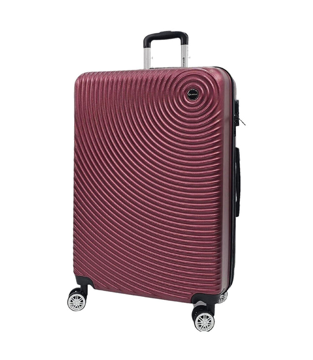 Chorley Extra Large Hard Shell Suitcase in Burgundy