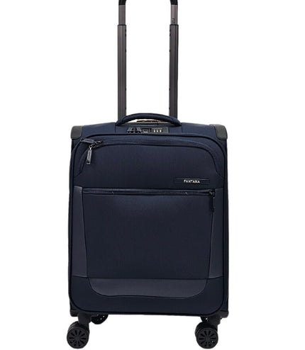 Bourne Cabin Soft Shell Suitcase in Navy