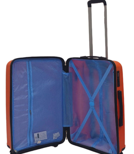 Acton Medium Hard Shell Suitcase in Orange