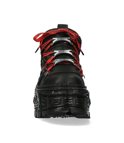 New Rock Punk Goth Leather Boots-WALL106-C9