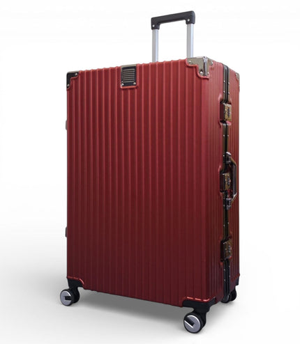 Airdrie Large Hard Shell Suitcase in Red