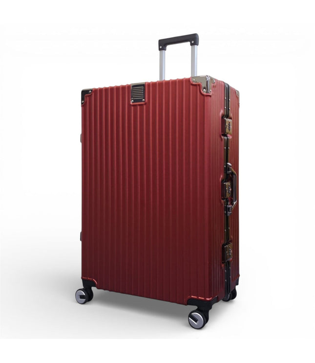 Airdrie Large Hard Shell Suitcase in Red