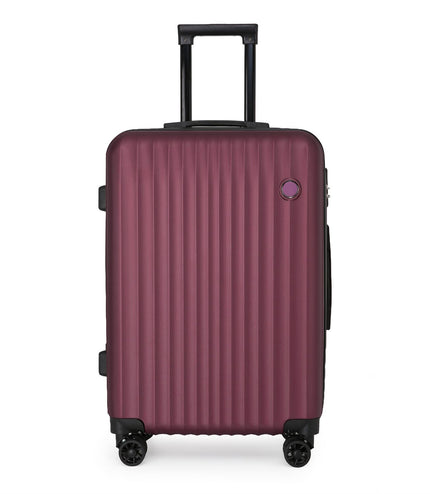 Edmonton Medium Hard Shell Suitcase in Burgundy