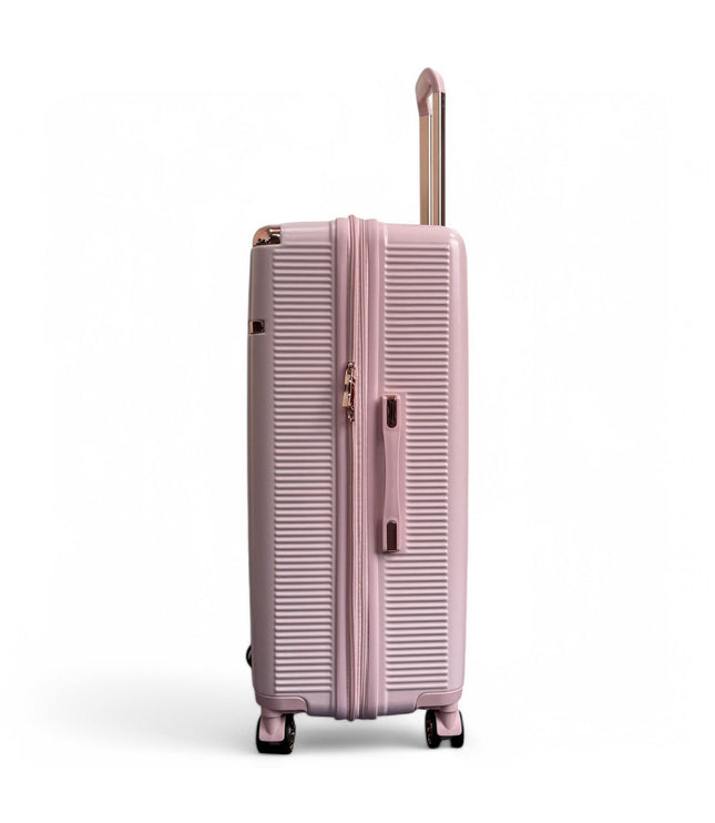Cowra Large Hard Shell Suitcase in Rose Gold