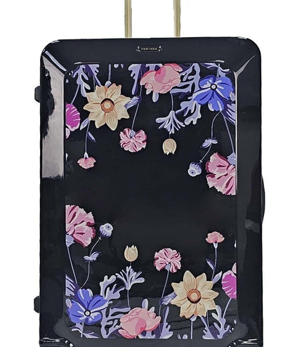 Canvey Extra Large Hard Shell Suitcase in Black