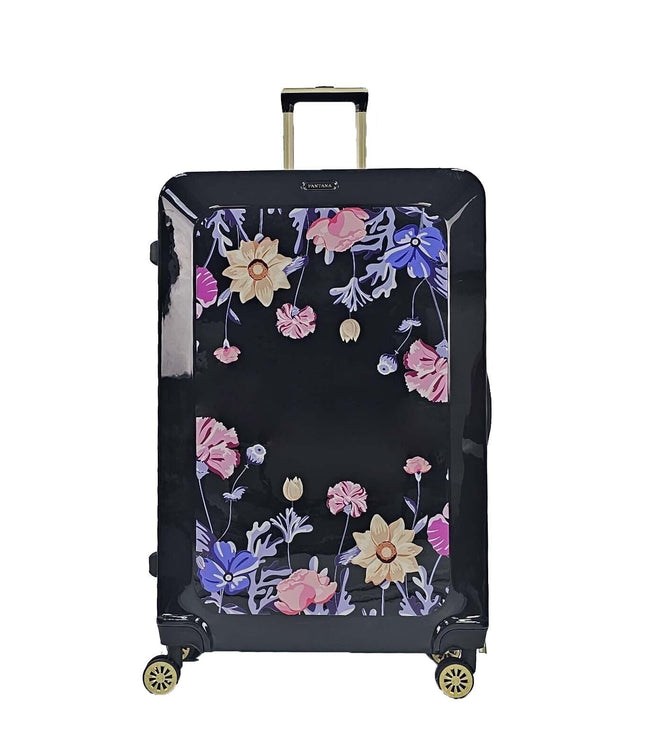 Canvey Extra Large Hard Shell Suitcase in Black