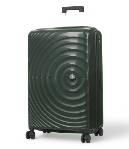 Balranald Large Hard Shell Suitcase in Dark Green