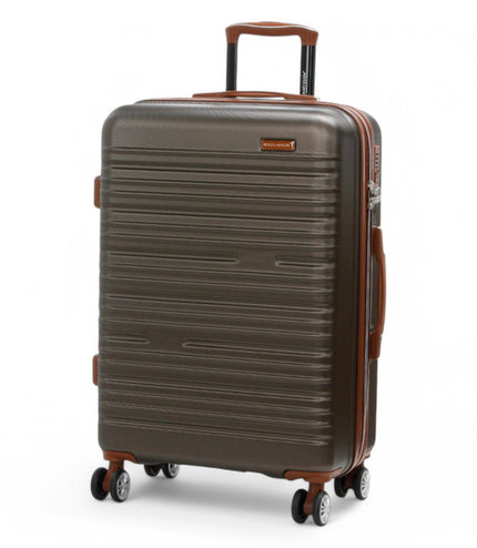 Armidale Medium Hard Shell Suitcase in Coffee