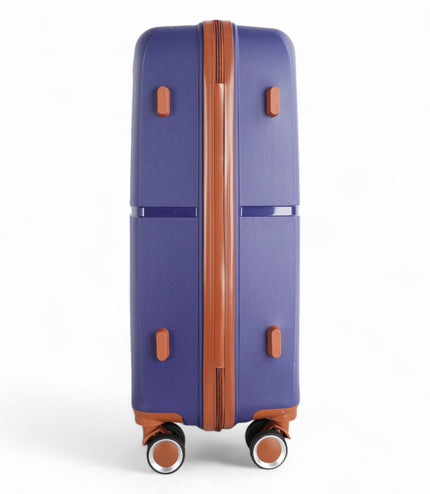 Corowa Large Hard Shell Suitcase in Teal Blue