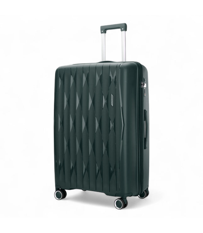 Burnaby Medium Hard Shell Suitcase in Green