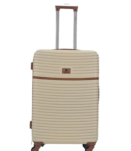 Caistor Medium Hard Shell Suitcase in Cream