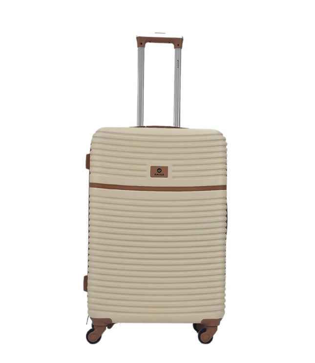 Caistor Medium Hard Shell Suitcase in Cream