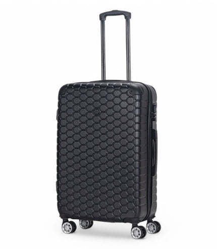 Noda Medium Hard Shell Suitcase in Black