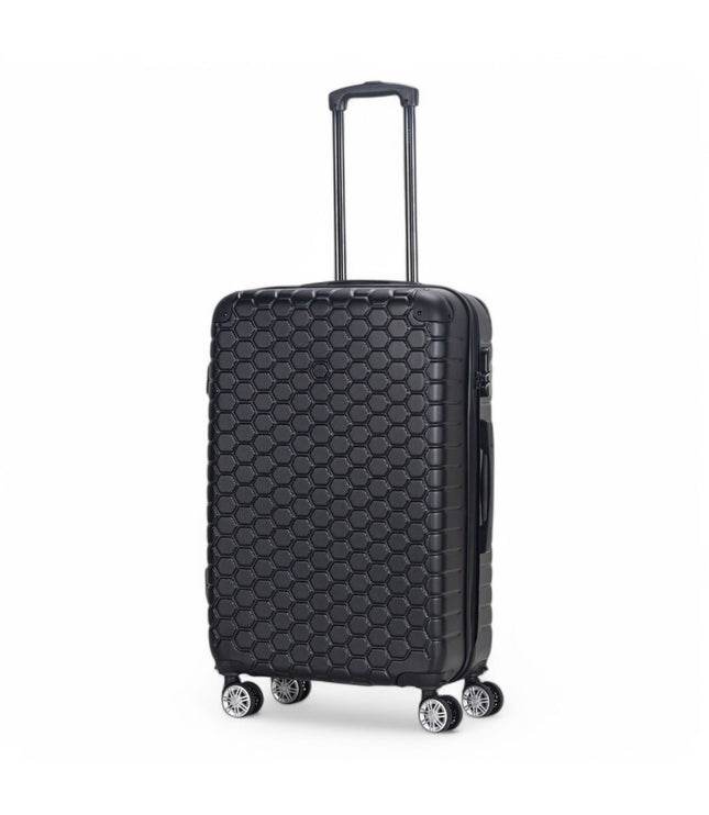 Noda Medium Hard Shell Suitcase in Black