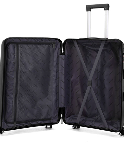 Burnaby Large Hard Shell Suitcase in Black