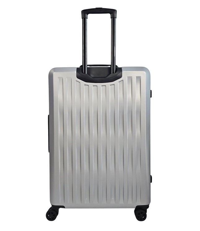 Croydon Large Hard Shell Suitcase in Silver