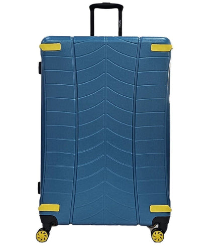 Chilton Double Extra Large Hard Shell Suitcase in Blue