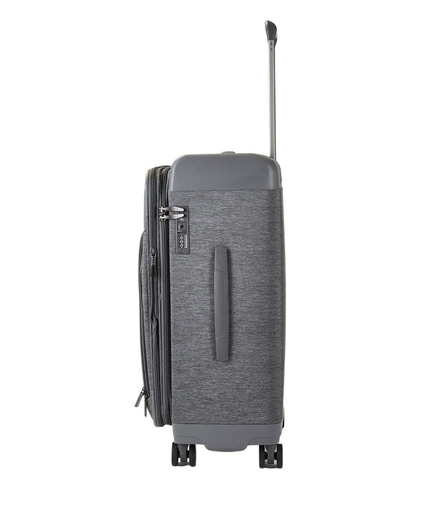 Amesbury Medium Soft Shell Suitcase in Grey