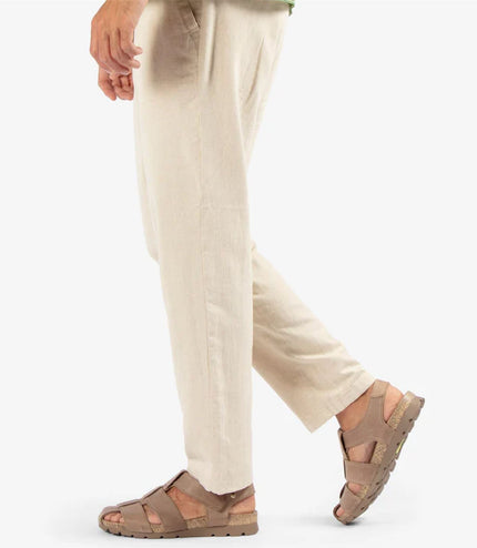 Panama Jack Men's Waterproof Taupe Leather Sandals - Stanley C8