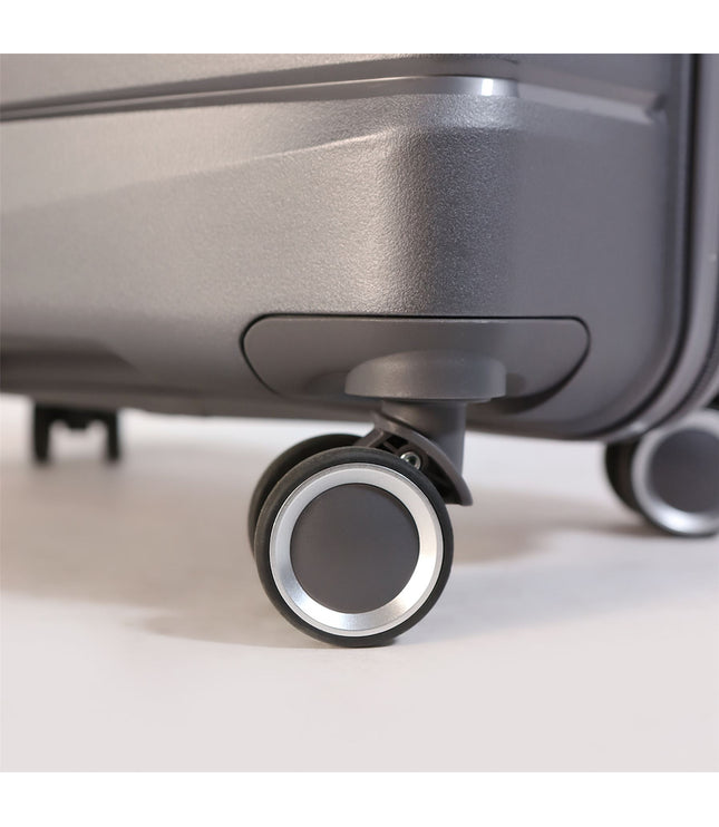Forster Set of 3 Hard Shell TSA Suitcase in Smoke Grey