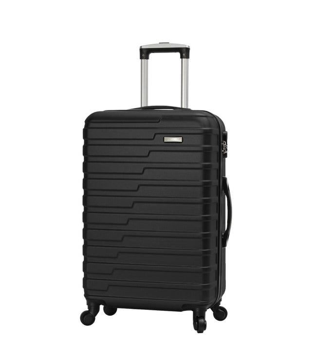 Croydon Medium Hard Shell Suitcase in Black