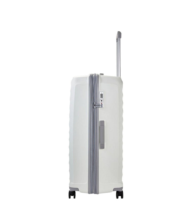 Alton Large Hard Shell Suitcase in White