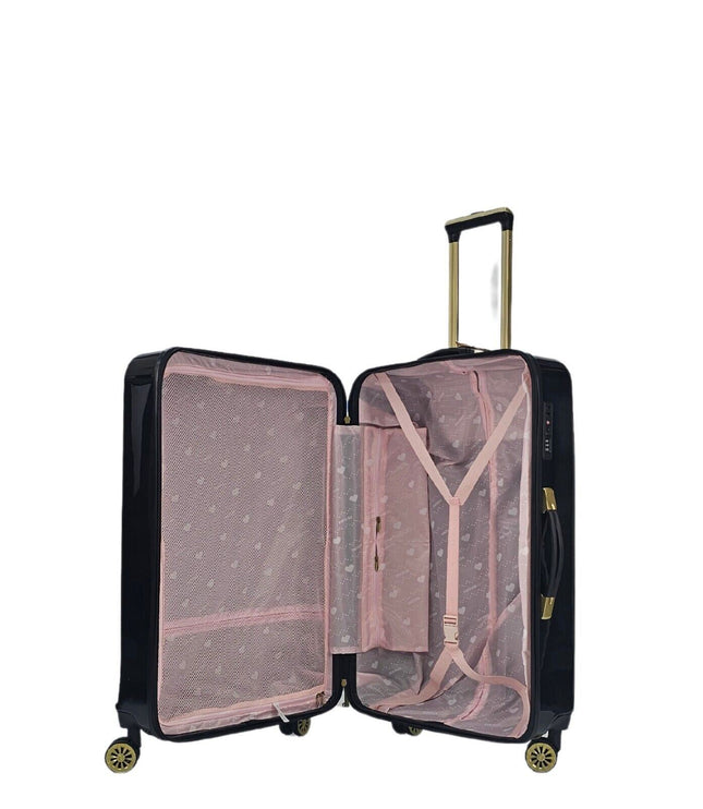 Canvey Large Hard Shell Suitcase in Black