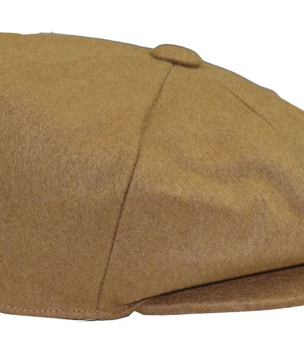 Mens Peaky Blinders Newsboy Wool 8 Panel Gatsby Flat Baker Hat
