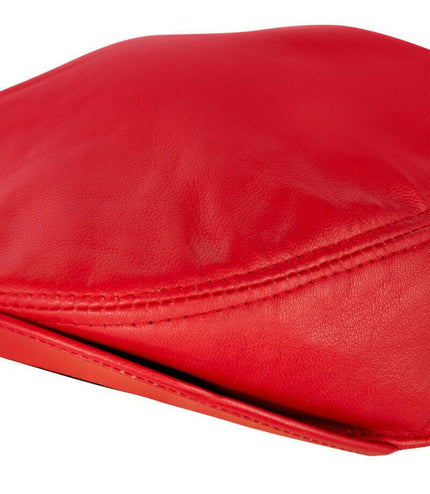 Mens  Flat Hat Leather Peaky Blinders Beret Newsboy Gatsby Golf Cabbie Cap