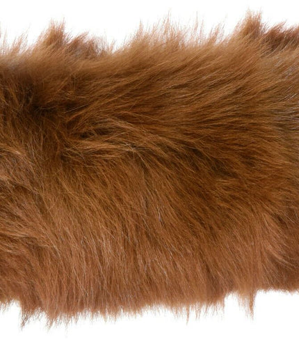 Ladies  Toscana 100% Sheepskin Leather Headband - Olive