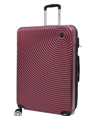 Chorley Large Hard Shell Suitcase in Burgundy