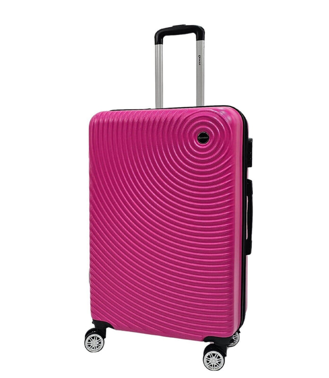 Chorley Medium Hard Shell Suitcase in Fuschia