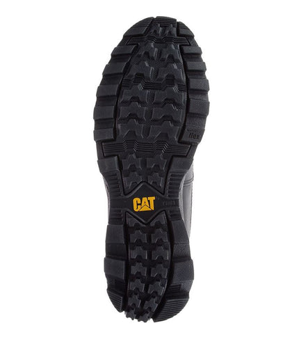 Caterpillar Men's Founder Black Leather Everyday Ankle Boots