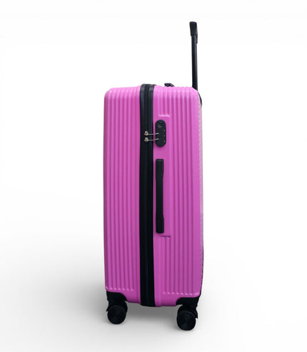 Junee Large Hard Shell Suitcase in Pink