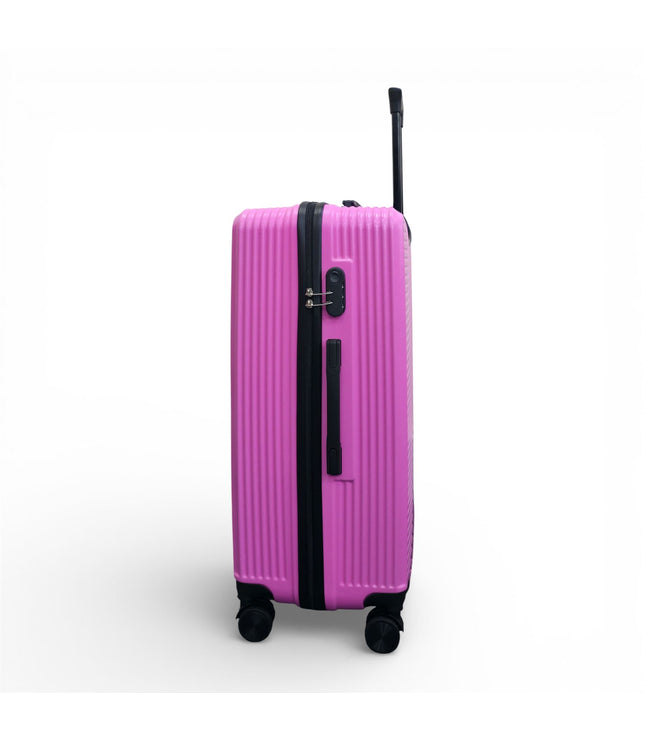 Junee Large Hard Shell Suitcase in Pink