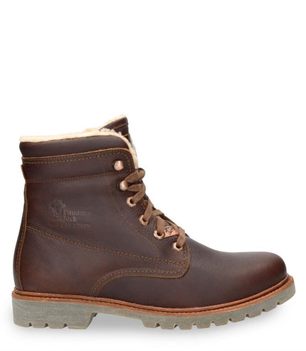 Panama Jack Men's P03 Aviator C23 Chestnut Waterproof Leather Ankle Boots