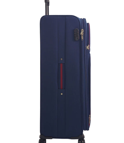 Arundel Extra Large Soft Shell Suitcase in Navy