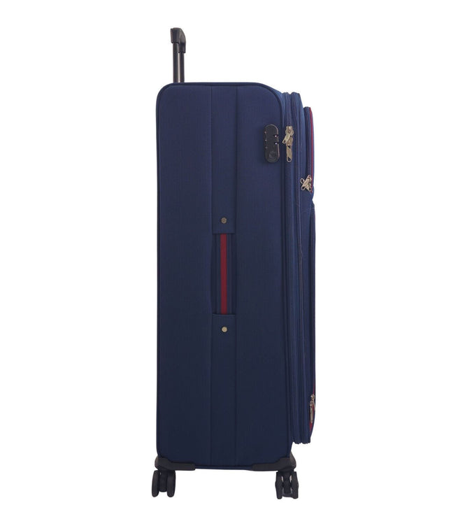 Arundel Extra Large Soft Shell Suitcase in Navy