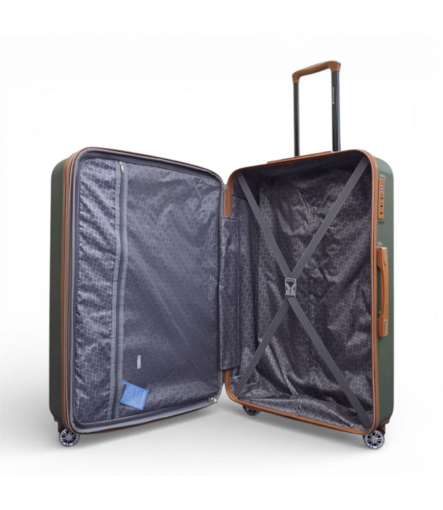 Armidale Large Hard Shell Suitcase in Green