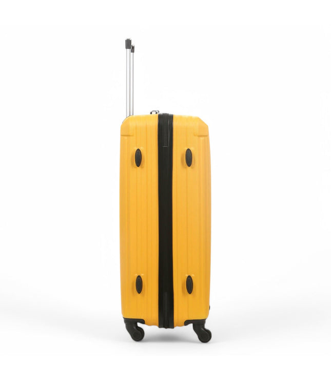 Corowa Large Hard Shell Suitcase in Yellow