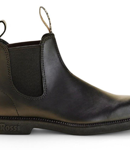 Rossi 607 Booma Black Leather Chelsea Boot