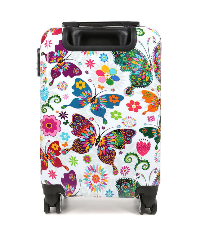 Corbridge Cabin Hard Shell Suitcase in Butterfly